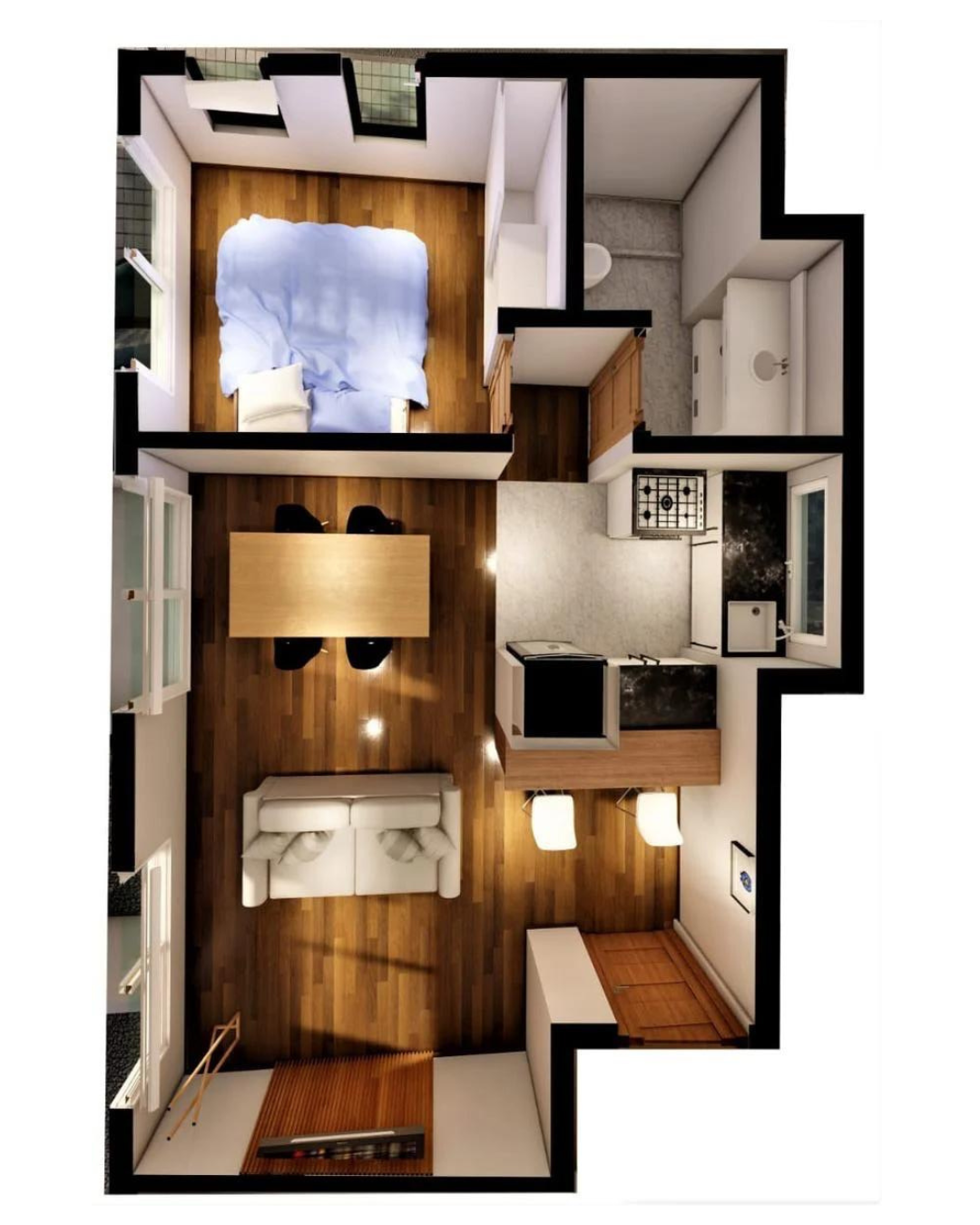 Departamento en Complejo