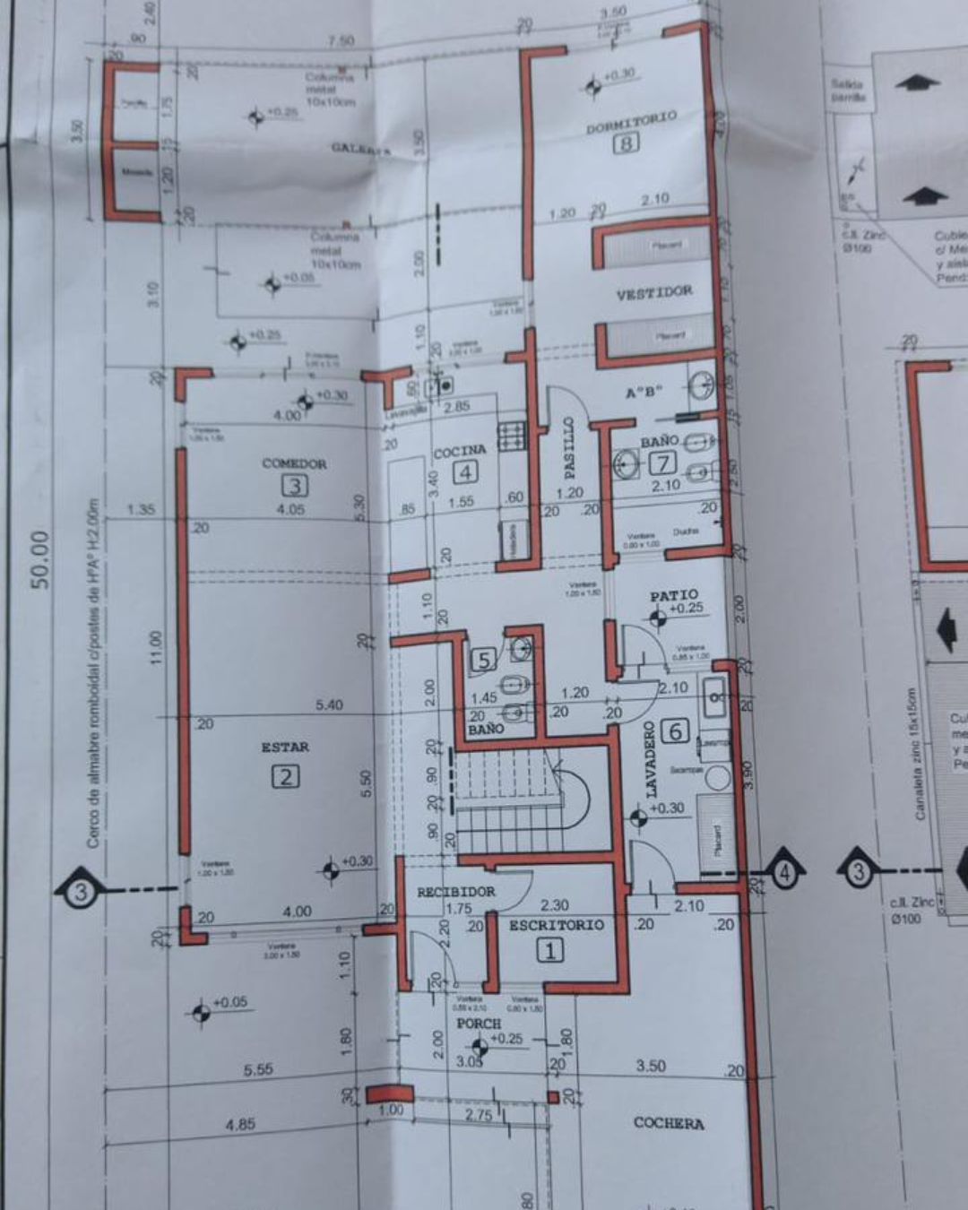 Terreno listo para iniciar la construcción